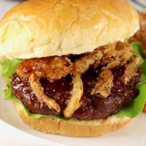 Crispy Onions Burger