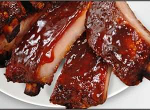 Baby Ribs in salsa BBQ
